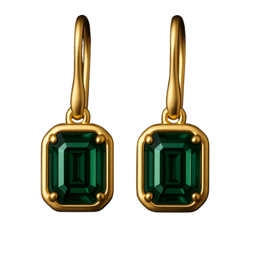 Boucles d'oreilles Verdelia